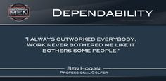 Pinspirational Quotes - Dependability