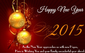 Happy New Year 2015 Wallpaper for Facebook