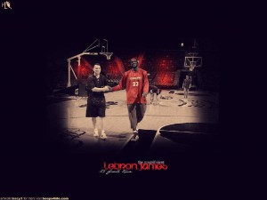 LeBron James Cavs Practice Wallpaper - Cleveland Cavaliers...