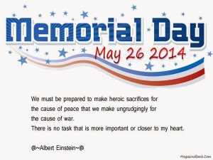 Happy Memorial Day Weekend Quotes