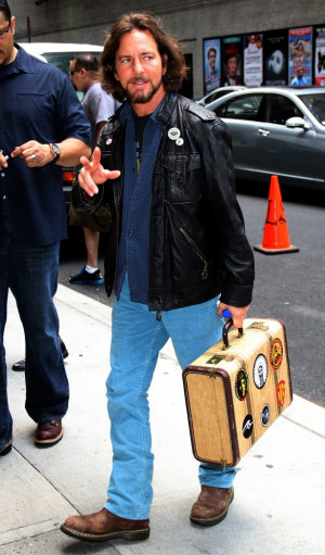 Eddie Vedder Picture The Late Show With David Letterman
