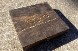 20. Custom Engraved Wooden Cigar Box ($28): And finally, a wooden box ...