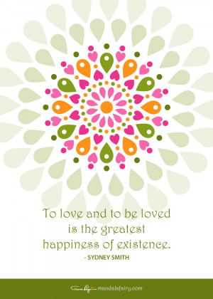 mandala quote love