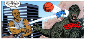 Godzilla vs Barkley