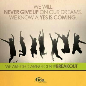 Declaring #breakout , justice will prevail