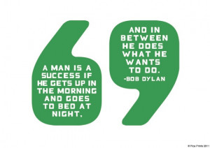 Bob Dylan Quote, A3 Print Digital Approximately $24.19 USD