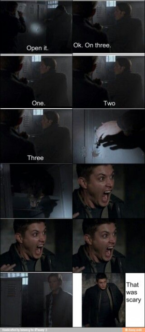 ... Yellow Fever, Favorite Scene, Funny Supernatural, Supernatural Funny