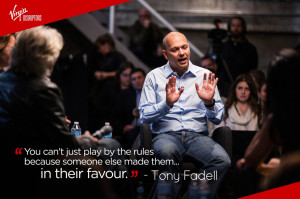 don’t ask Tony to play by the rules, he just won’t do it…