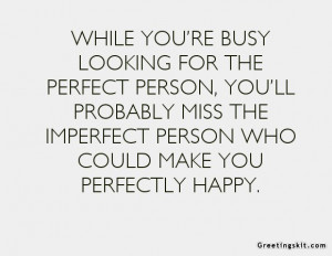 Imperfect Person Who Could