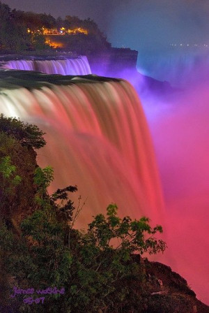 ... in person. Niagara Falls - Canada - Stunning Photo by James Watkins