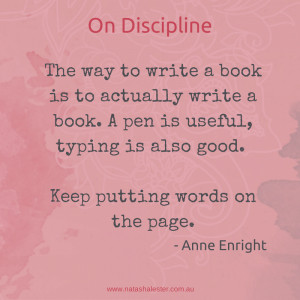 Anne Enright's advice on writing | www.natashalester.com.au