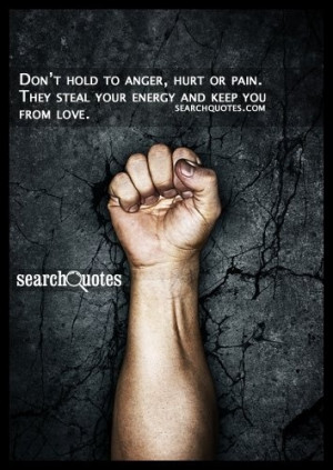 Be strong enough to let go...