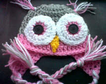 The 'wide awake' owl hat. P rices vary, please see full listing for ...