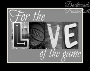 Popular items for love of the game