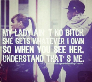 Um. No. When someone sees me, it's me. I don't belong to some guy and ...