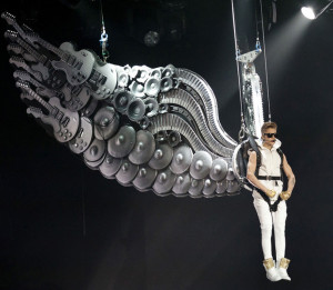 ... Bieber performing live at Madison Square Garden in New York City, USA