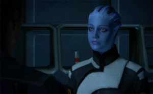 Shagged this bird three times on Mass Effect over the human, AND I'D ...