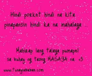 Sweet Tagalog Love Quotes #1