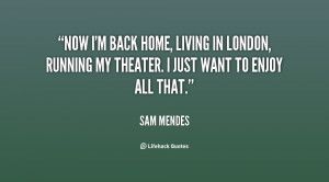 Im Back Home Quotes