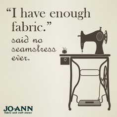 ... enough fabric.
