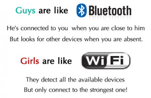 Men Are Like Bluetooth Women