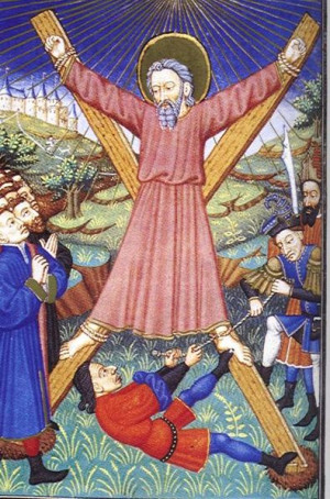 Saltire, Saint Andrew's Cross, or crux decussata