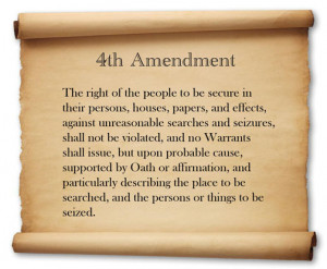 4th Amendment to the U.S. Constitution