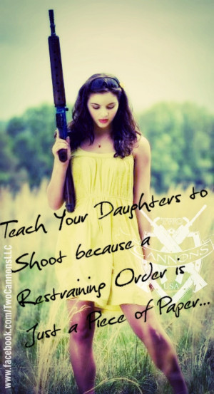 ... home protection, gals and guns, prepping, gun rights, firearms, rifle
