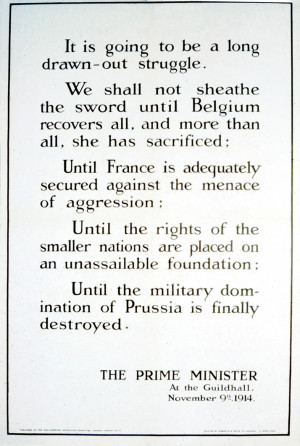 World War 1 Quotes