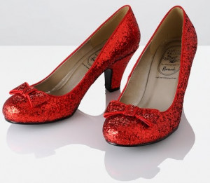 for the first time ever dorothy s ruby red slippers