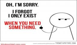 Very Sarcastic I Am Sorry Quote Funny Picture