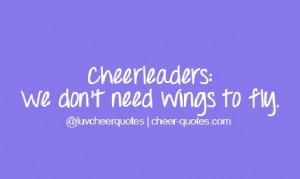 quotes about cheer bases