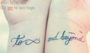 His And Hers Tattoo Quotes His and her infinity