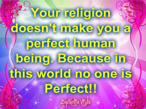 Your Religion..