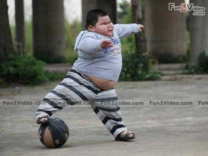 ... fat boy run. This fat boy funny football picture will make you smile