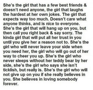 If you know a woman like this, don't be dumb enough to let her go!