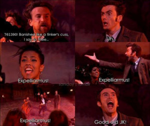 Doctor who + Harry Potter= Good old JK!