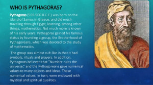 Pythagoras Pythagoras 569 500 b c e