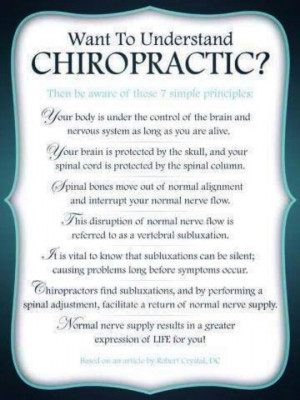 Chiropractic. There's thousands out there. Find one that follows these ...
