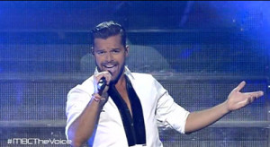 ... “Ricky Martin” sang two wonderful songs, one of them is a new