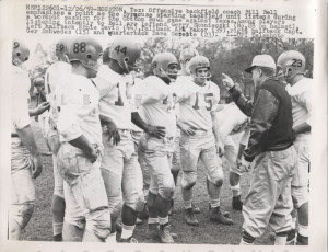 ... for Cotton Bowl - Ernie Davis Heisman Trophy – 1959 Original Photo