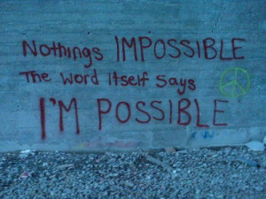 nothings impossible