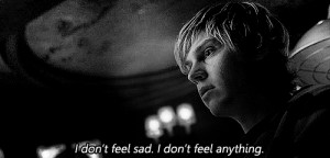 depression dead numb feel feel anything