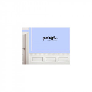 GOOD NIGHT SWEET PRINCE Vinyl wall lettering stickers quotes