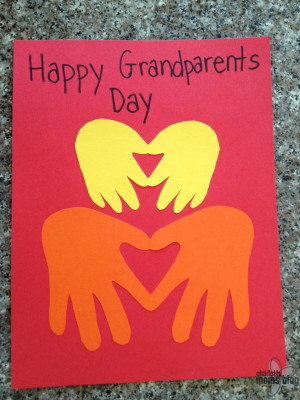 Grandparents Day Craft Ideas