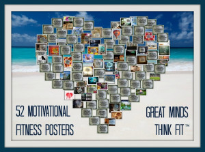 ... motivational prints feature the fitness quotes of author and designer