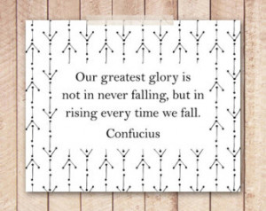 8x10 Art Print, Confucius Quote, Ch inese Printable, Asian Wall Art ...