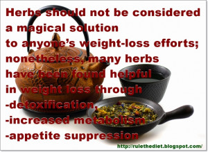NATURAL AID TO WEIGHT LOSS: HERBS AND A SLIMMING HERBAL TEA THAT ...