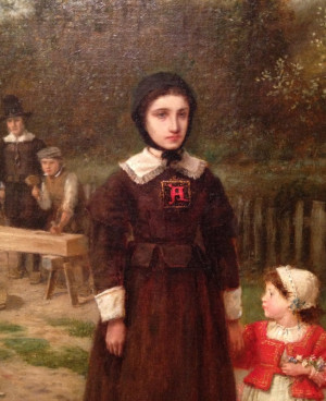 Hester Prynne holding Pearl's hand: Deviantempow Women, Deviant ...