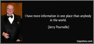 More Jerry Pournelle Quotes